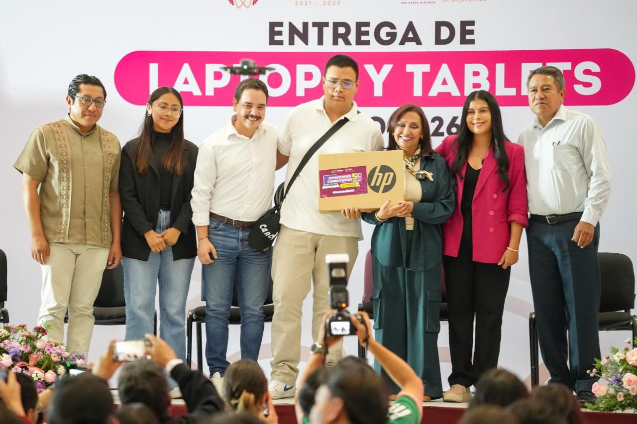 Respalda alcalde de Tlaxcala acciones a favor de estudiantes y jóvenes emprendedores